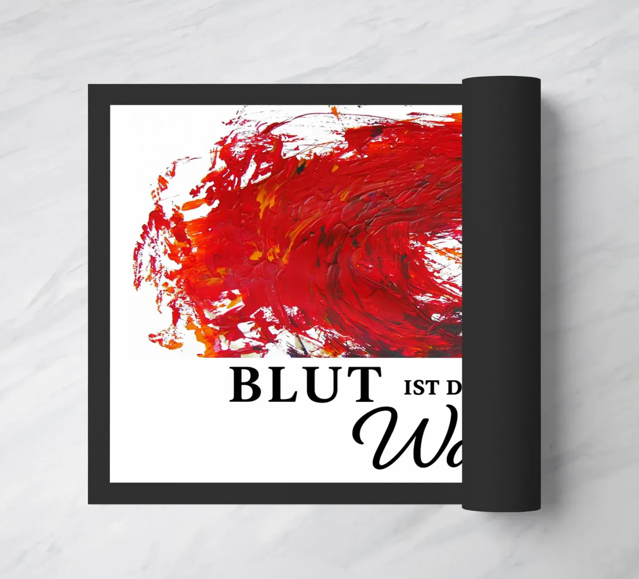 BLUT IST DICKER ALS WASSER zerbino da Vintage Van Gogh