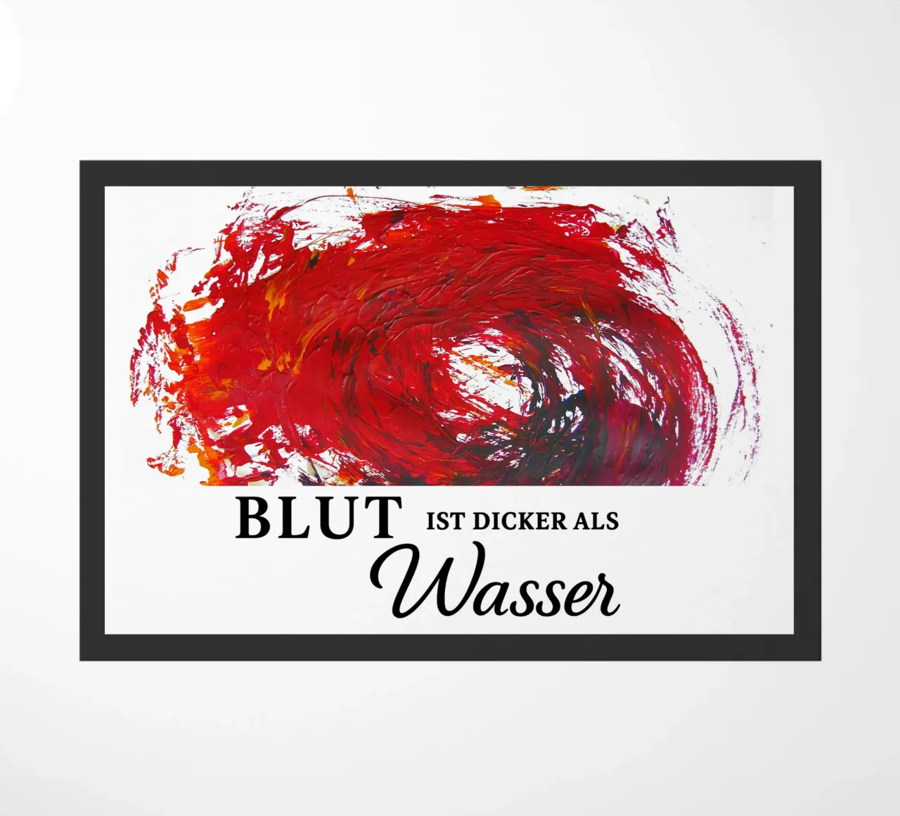 BLUT IST DICKER ALS WASSER zerbino da Vintage Van Gogh