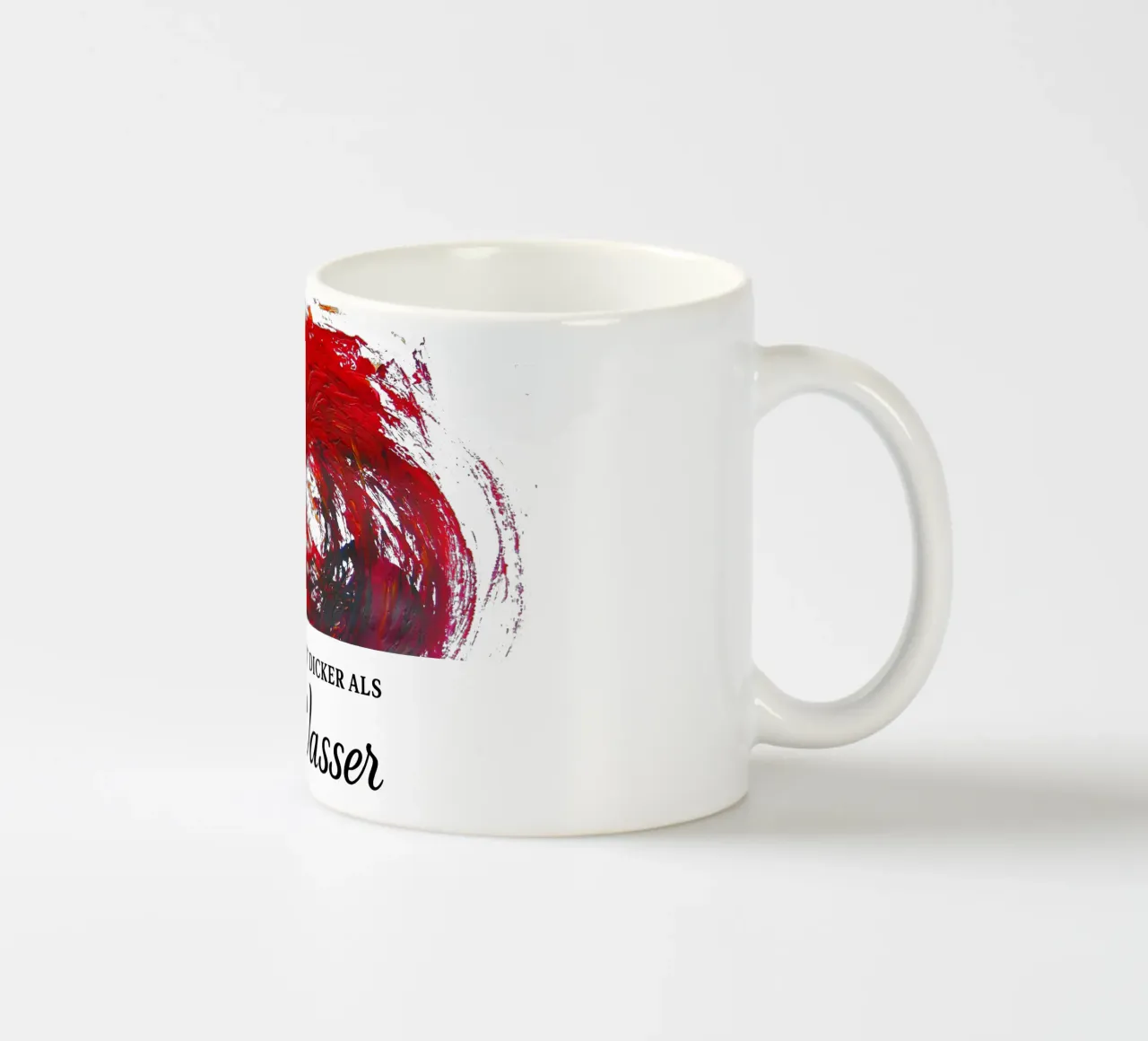 BLUT IST DICKER ALS WASSER tazza in ceramica da Vintage Van Gogh