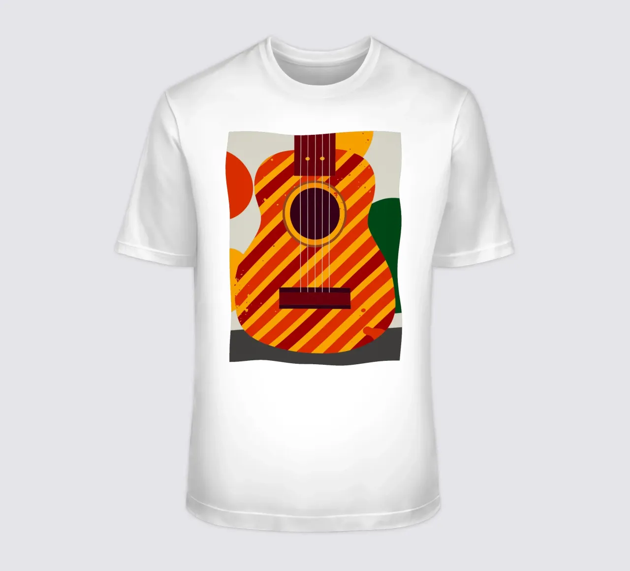 chitarra vettoriale t-shirt da Botania