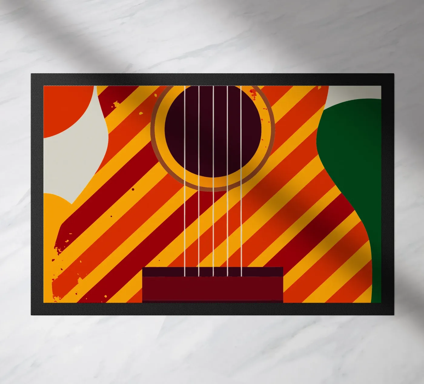 guitar vector Fußmatte von Botania