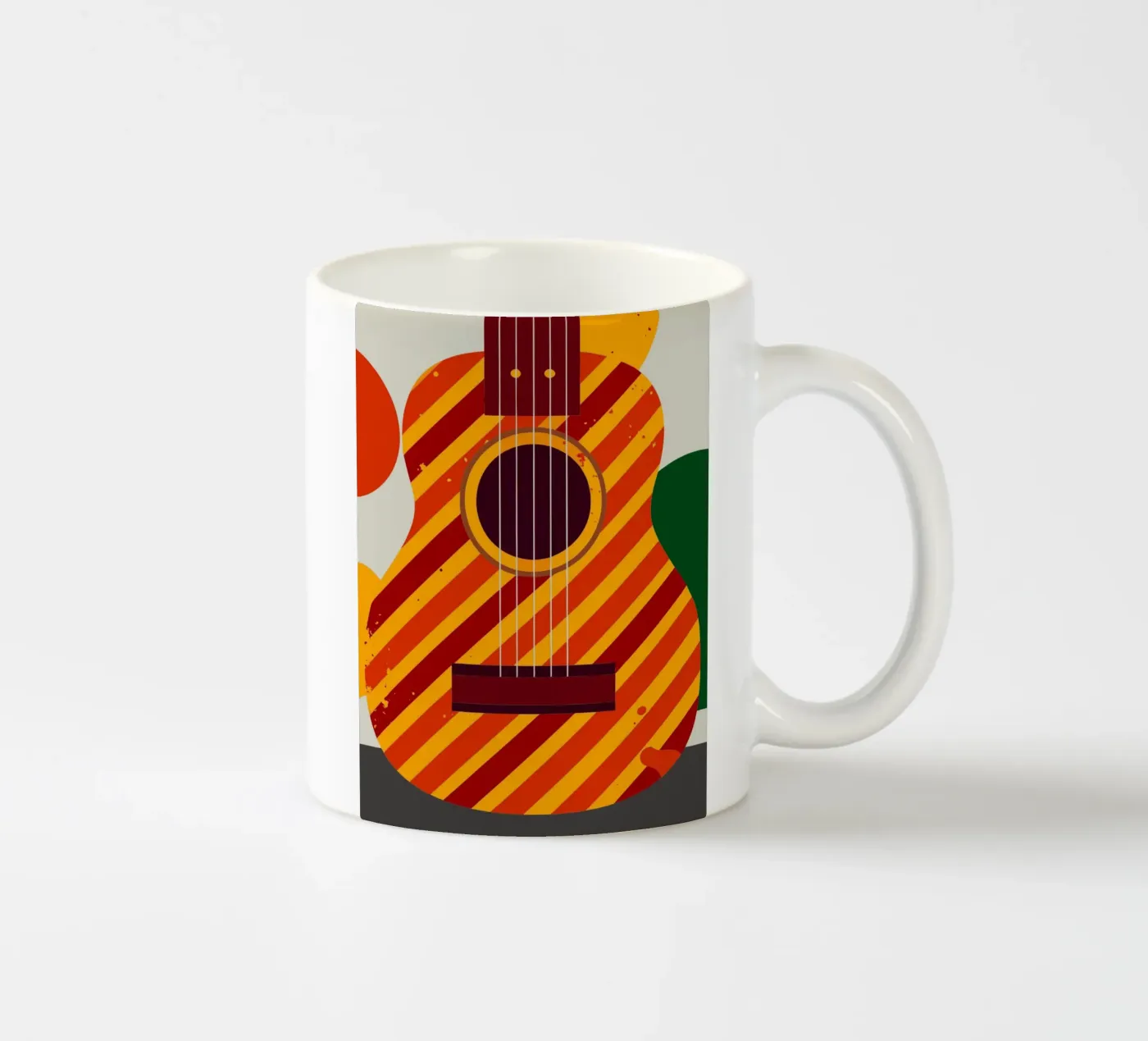 guitar vector ceramic mug by Botania