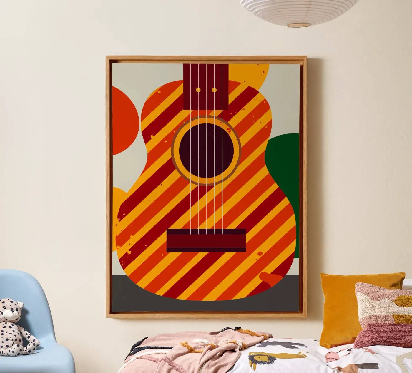 guitar vector canvas by Botania