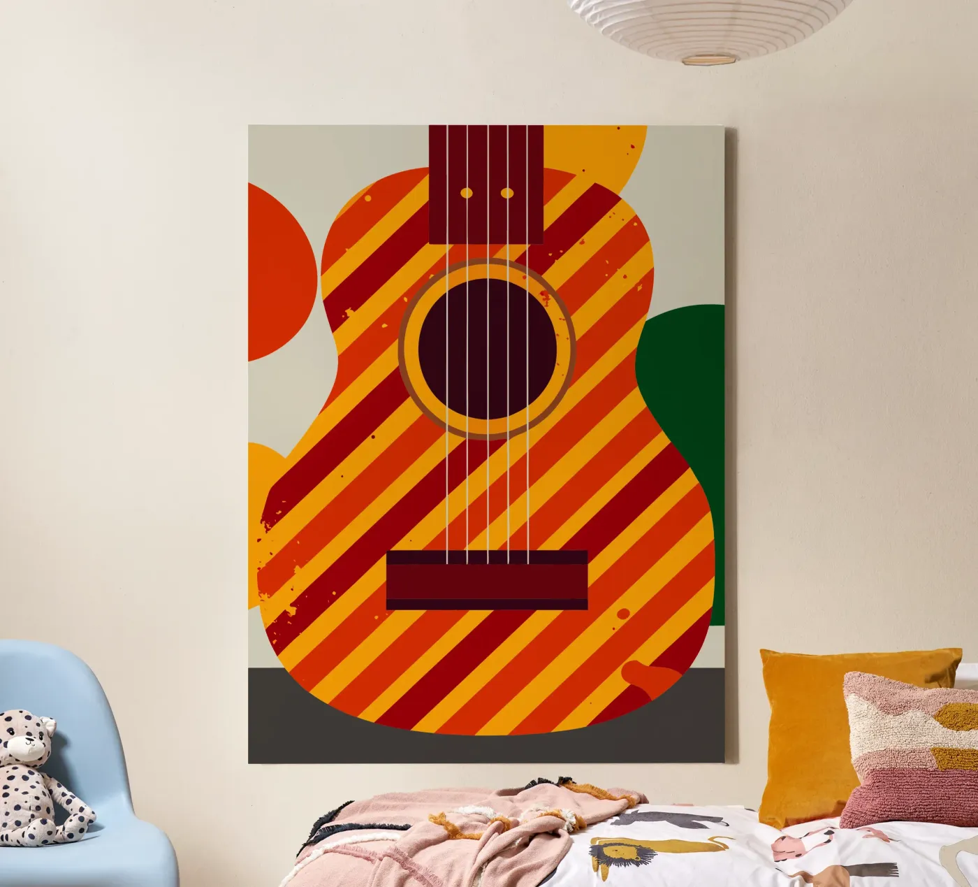 guitar vector canvas by Botania
