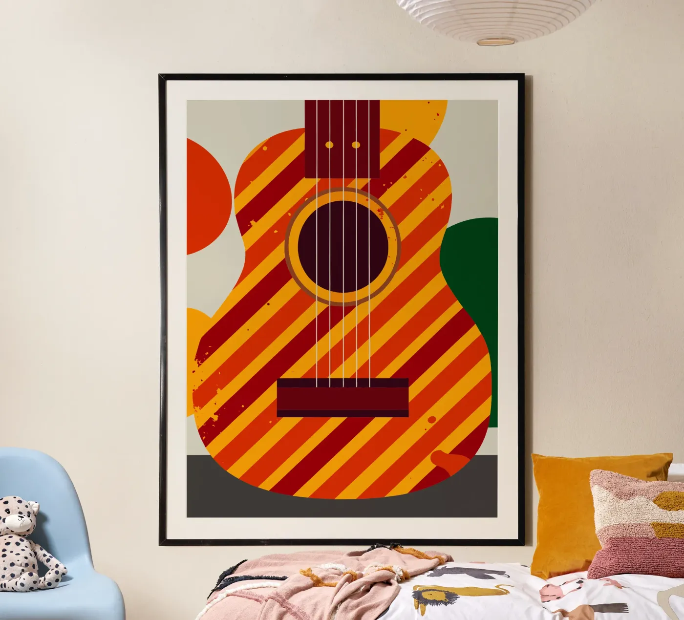 guitar vector poster van Botania