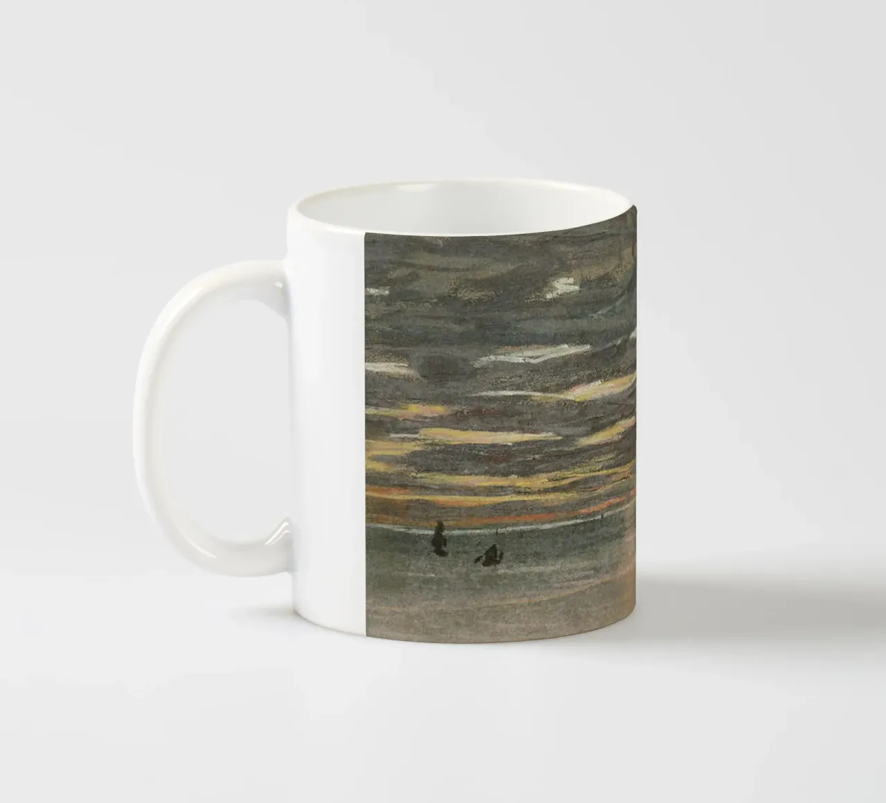 Tramonto in mare tazza in ceramica da RodneyArt