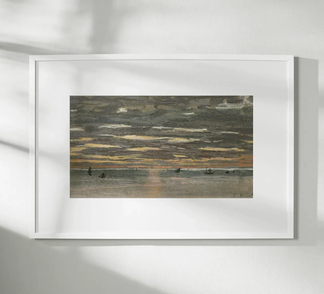 Tramonto in mare carta hahnemühle da RodneyArt