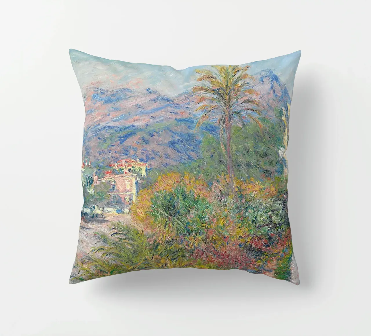 Strada romana di Bordighera cuscino da RodneyArt