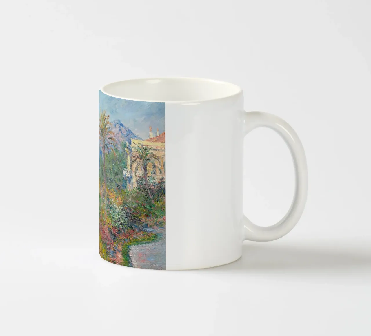 Strada romana di Bordighera tazza in ceramica da RodneyArt