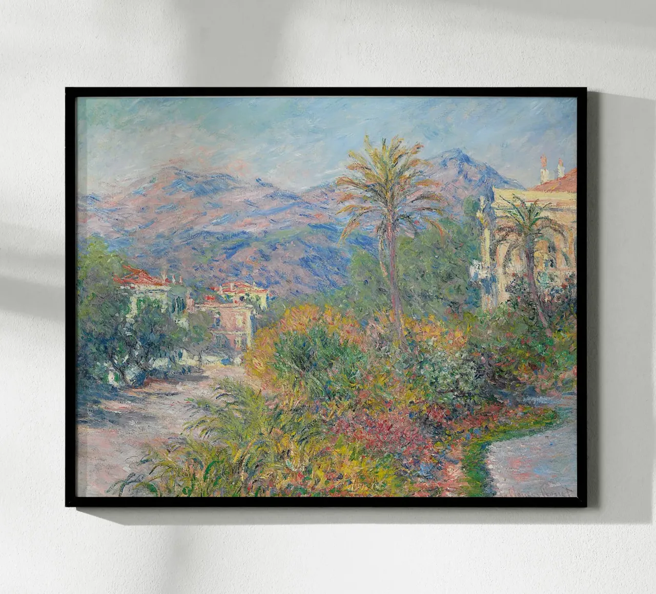 Strada romana di Bordighera carta hahnemühle da RodneyArt