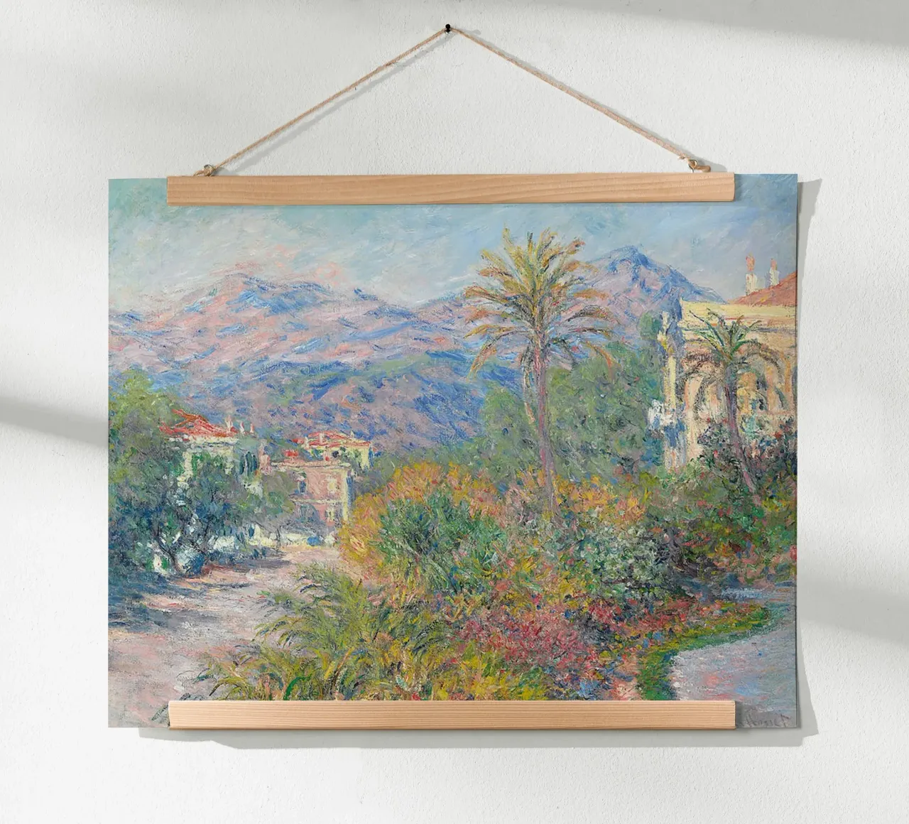 Strada romana di Bordighera carta hahnemühle da RodneyArt