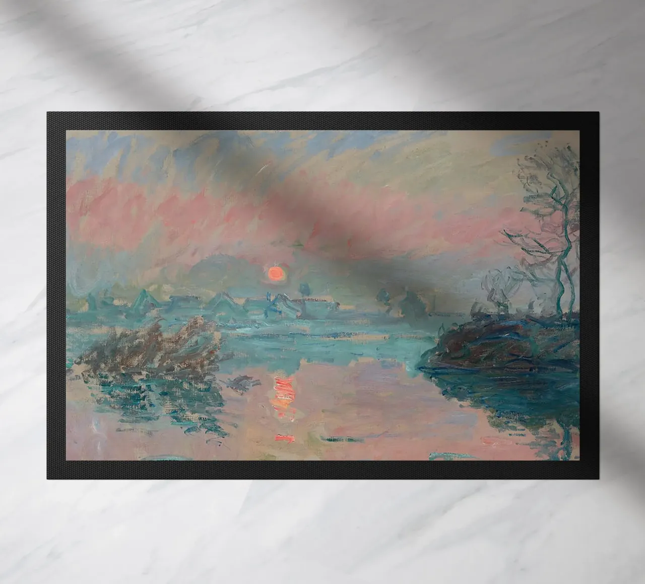 Tramonto a Lavacourt zerbino da RodneyArt