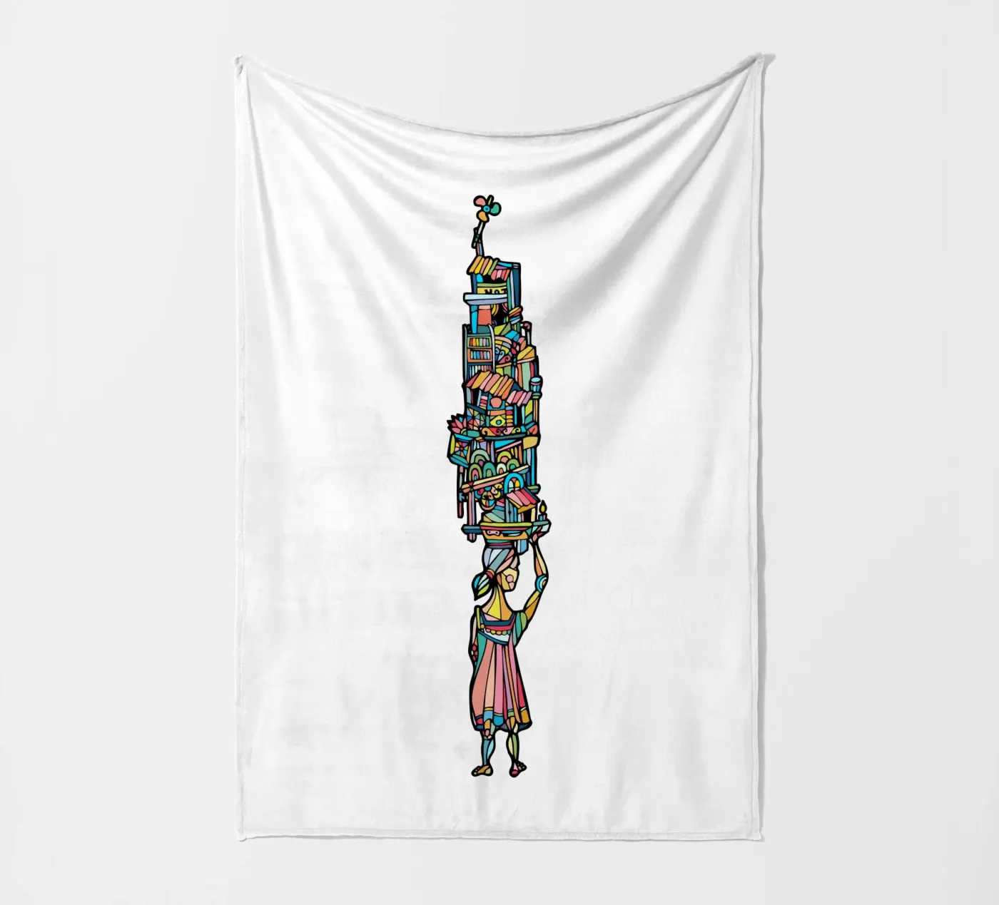 Flô fleece blanket by Ninhol