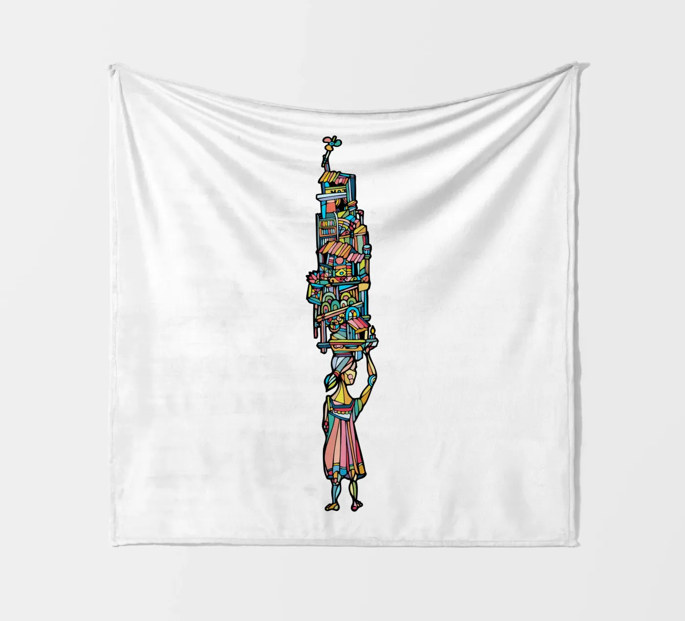 Flô fleece blanket by Ninhol