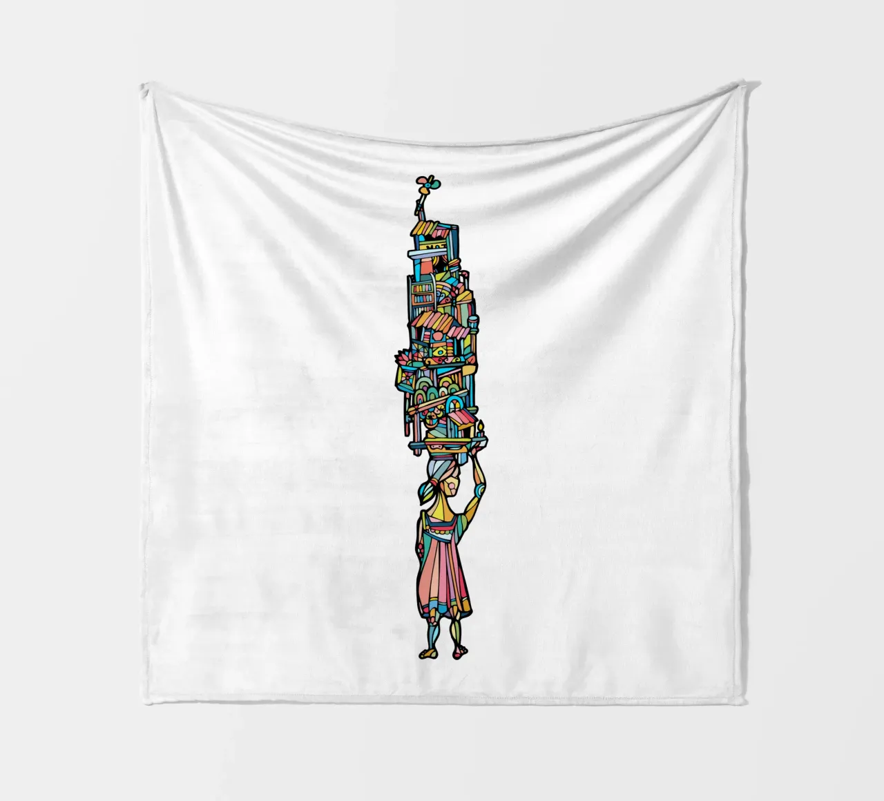 Flô fleecedeken van Ninhol