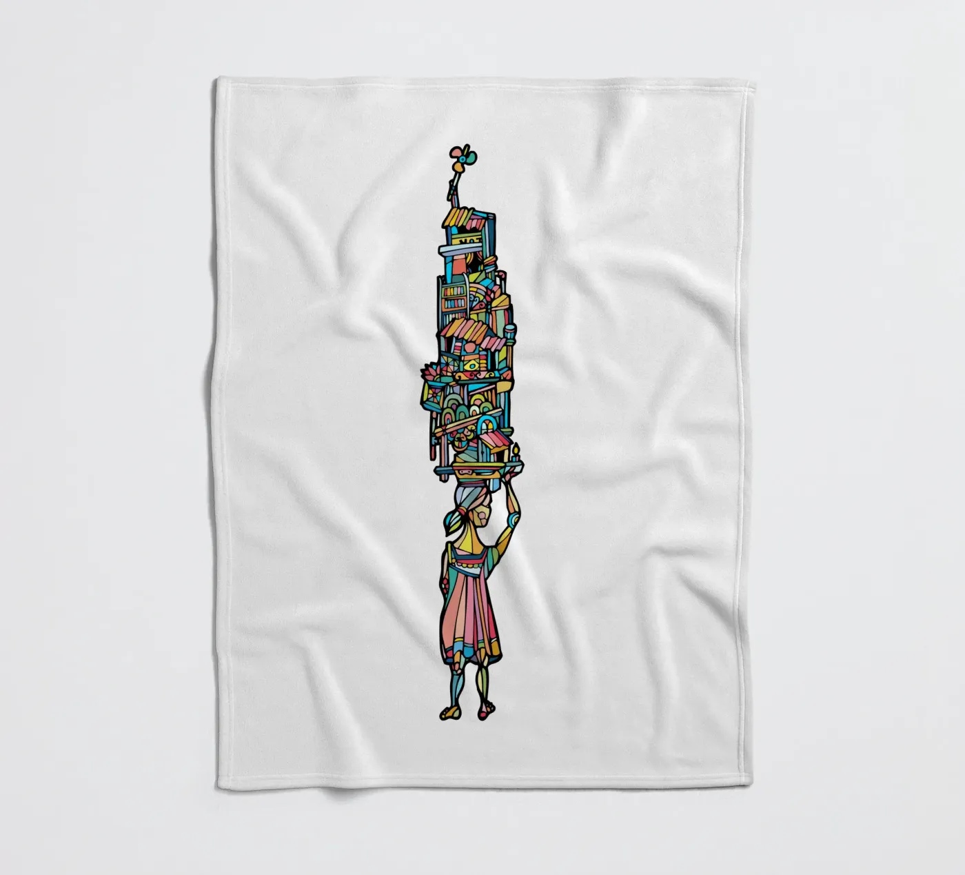 Flô fleece blanket by Ninhol