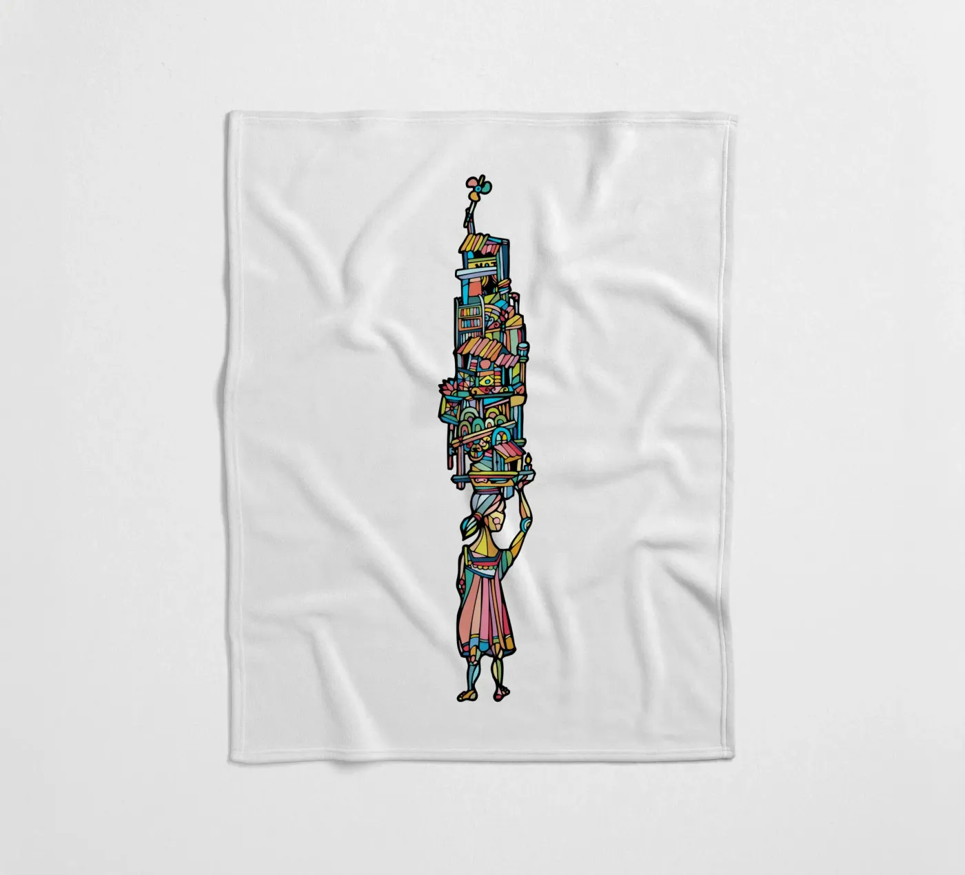 Flô fleece blanket by Ninhol