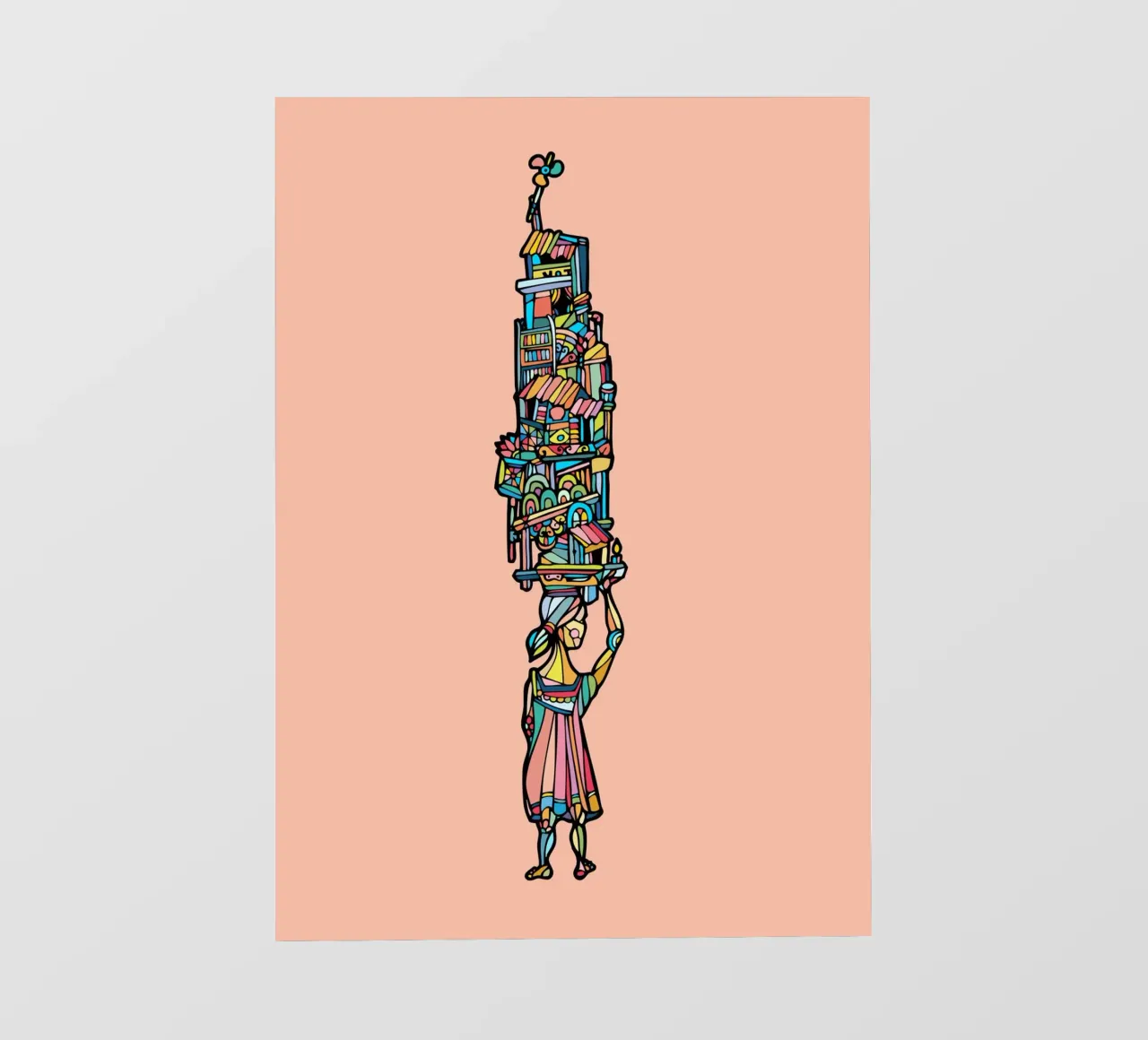 Flô fotobehang van Ninhol