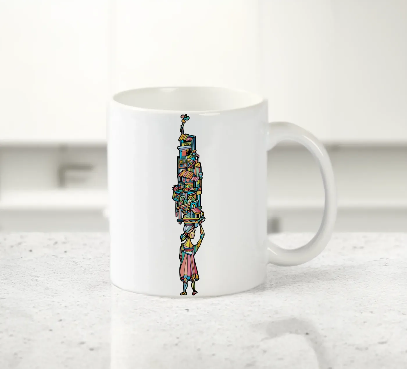 Flô tazza in ceramica da Ninhol
