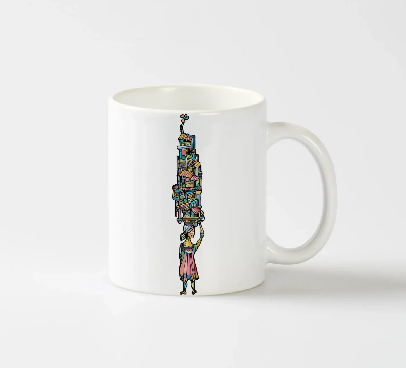 Flô ceramic mug by Ninhol