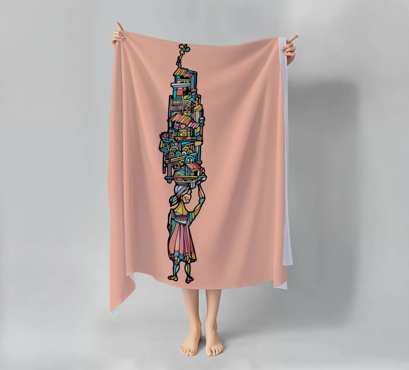 Flô beach towel by Ninhol