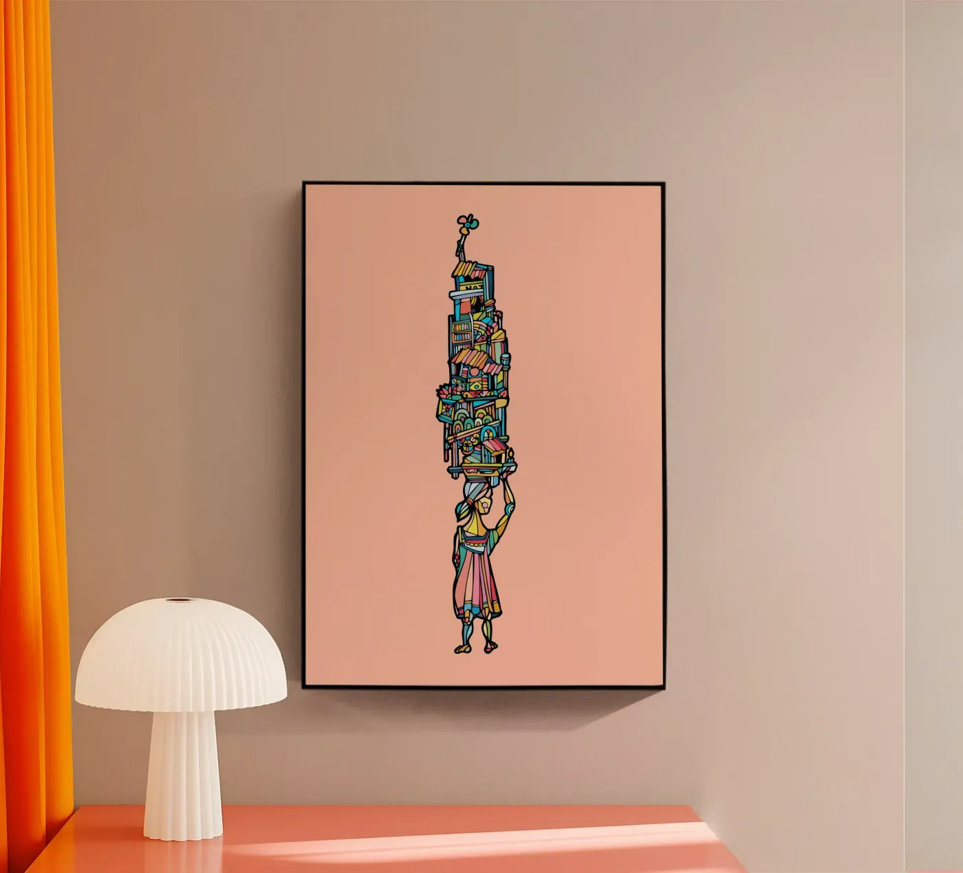 Flô acryl van Ninhol