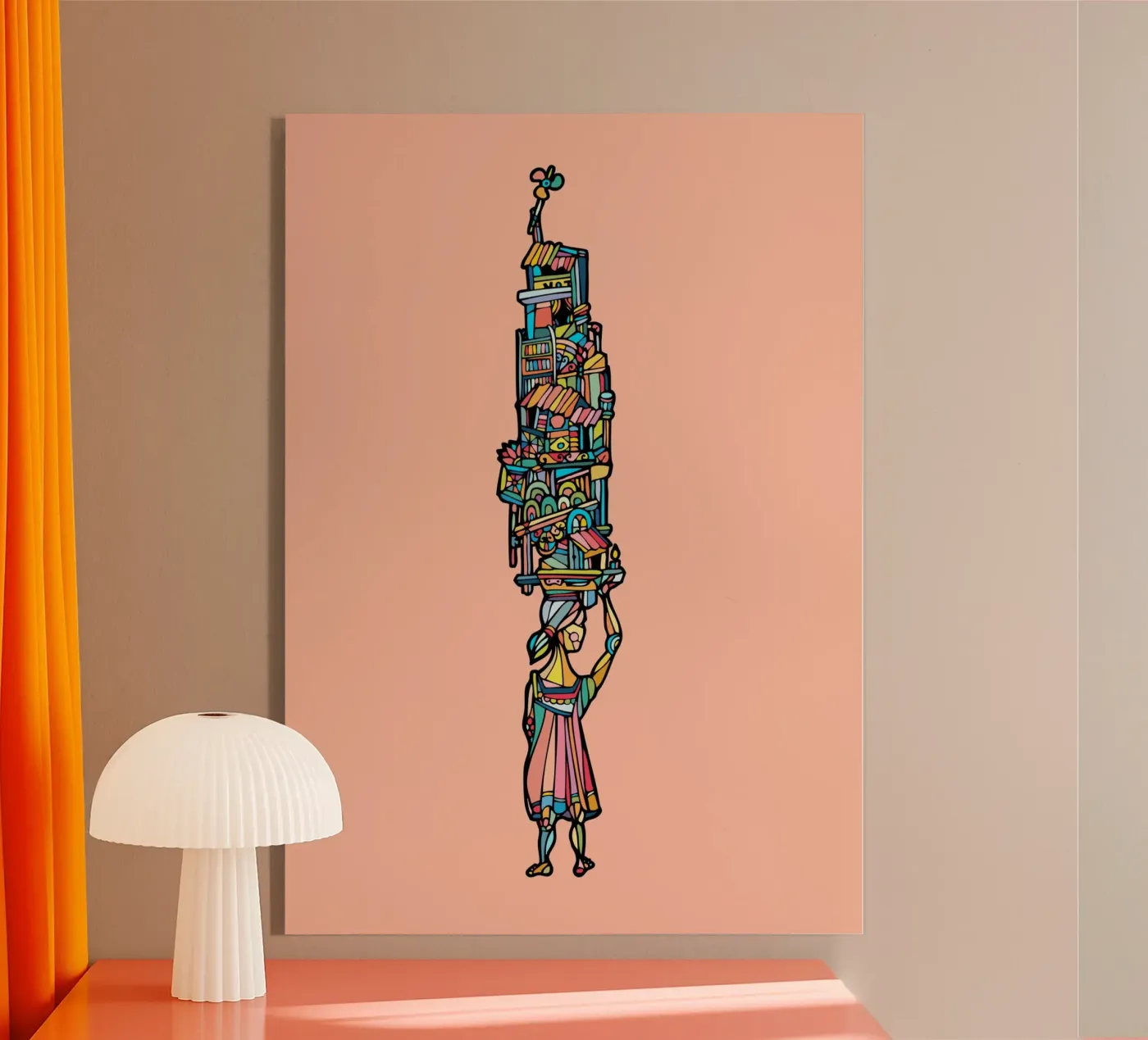 Flô acryl van Ninhol