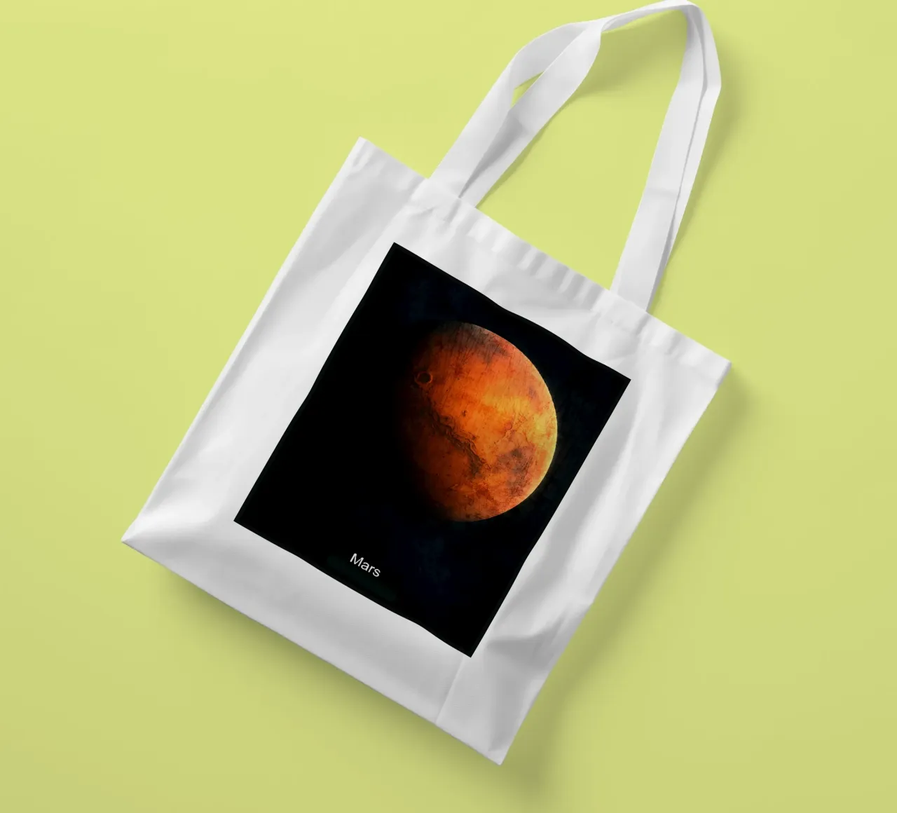 Marte Pianeta Nel sistema solare borsa in juta da Ashley Studio