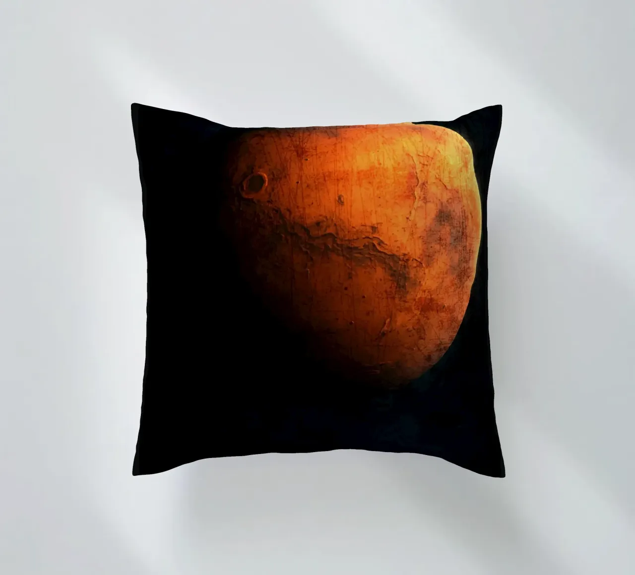 Marte Pianeta Nel sistema solare cuscino da Ashley Studio