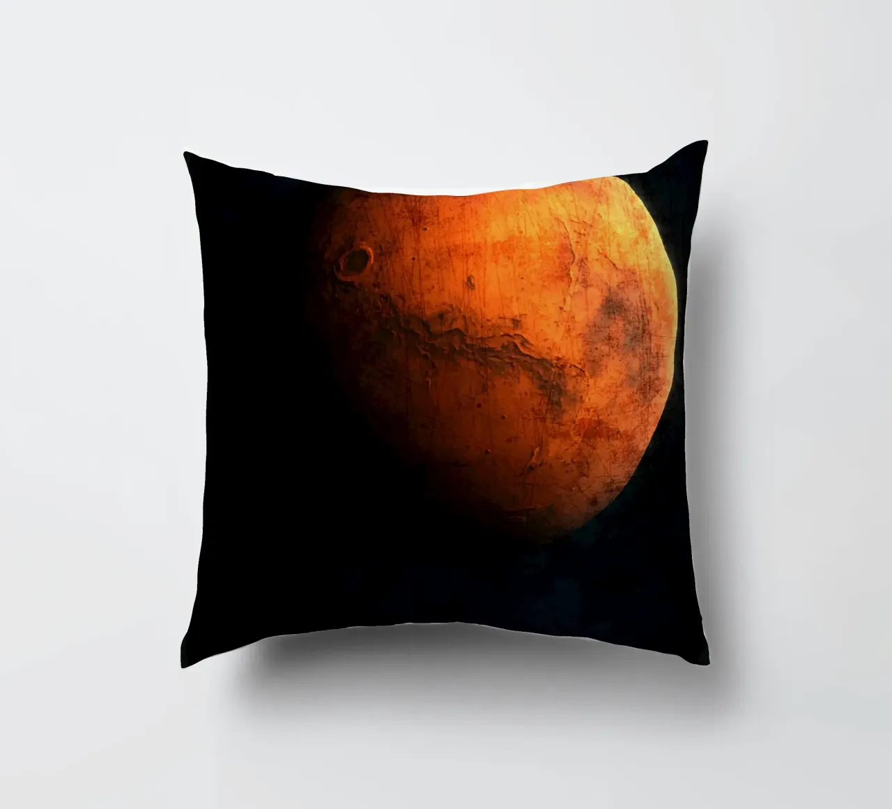 Marte Pianeta Nel sistema solare cuscino da Ashley Studio