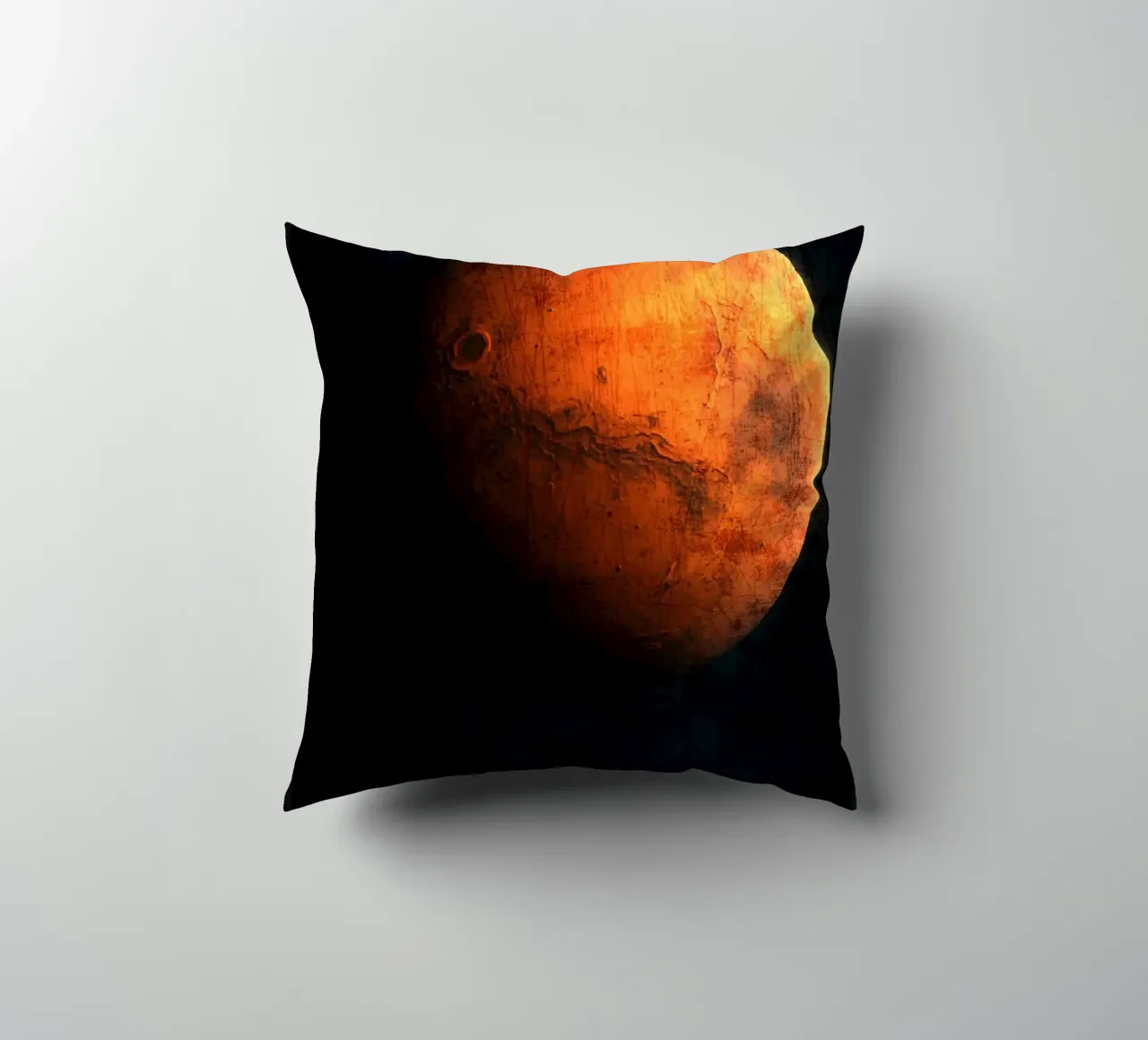 Marte Pianeta Nel sistema solare cuscino da Ashley Studio