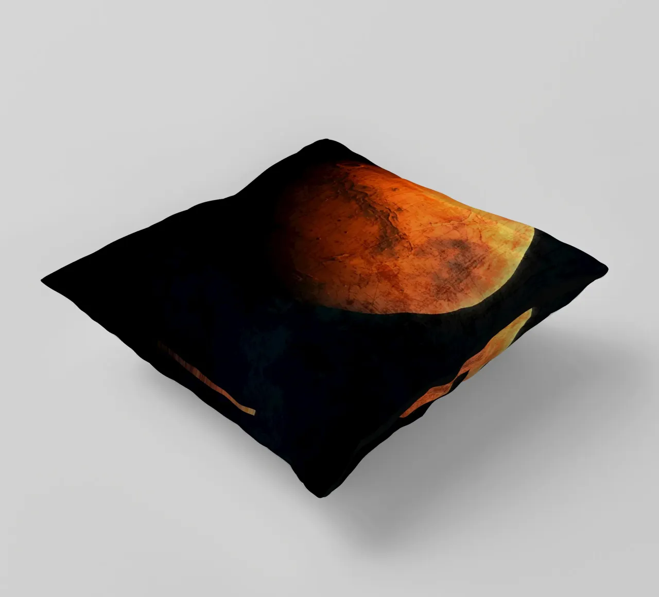 Marte Pianeta Nel sistema solare cuscino da Ashley Studio