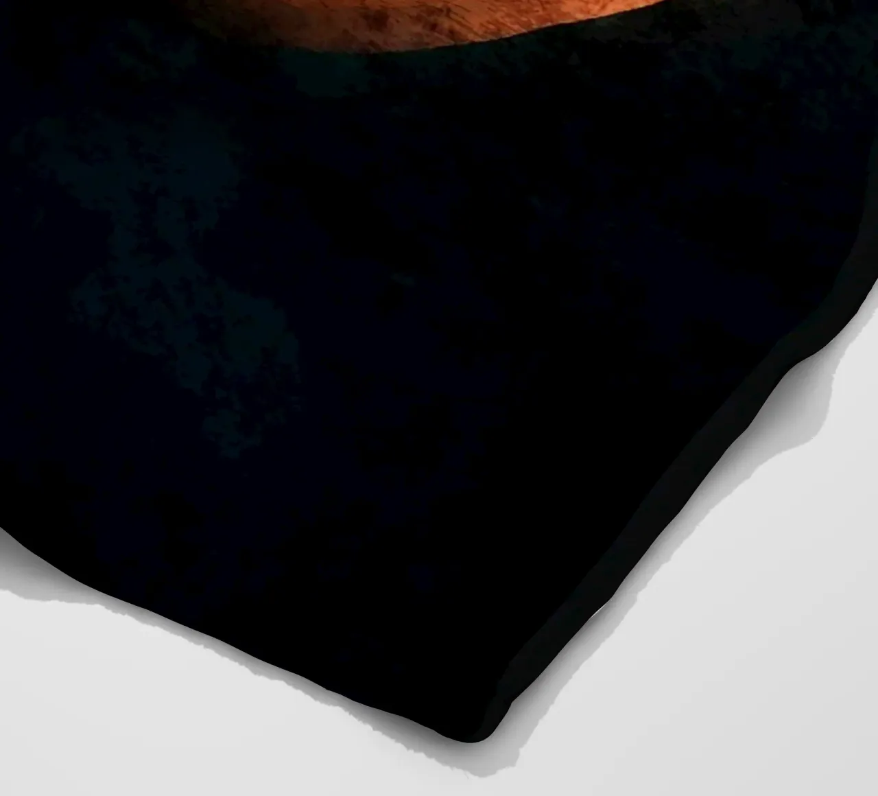 Mars Planet In the solar system fleece blanket by Ashley Studio
