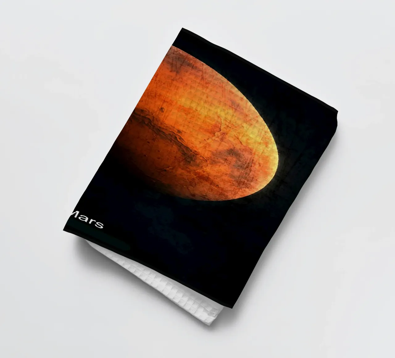 Mars Planète Dans le système solaire torchon de Ashley Studio