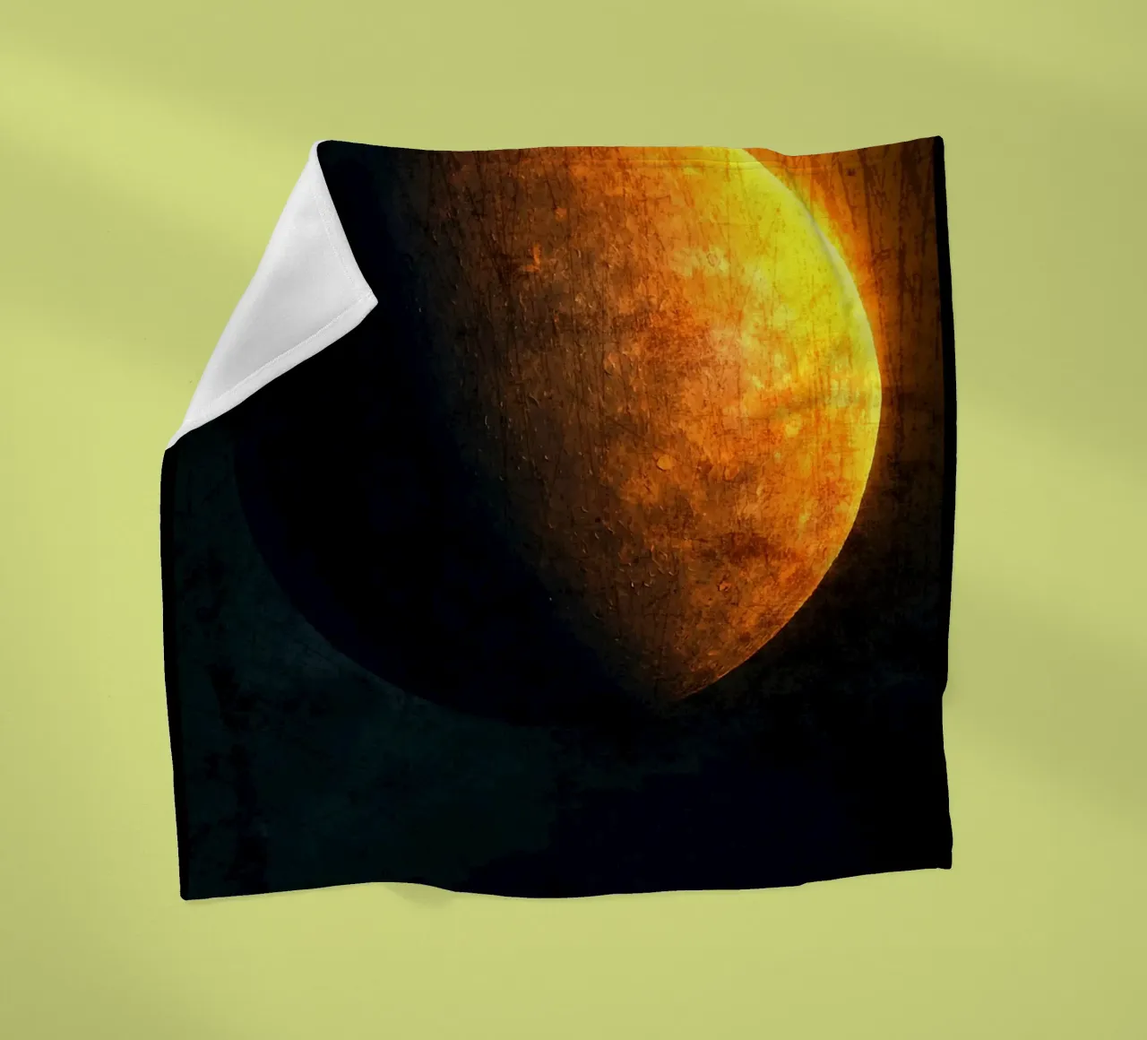 Mercurio Pianeta Nel sistema solare coperta in pile da Ashley Studio