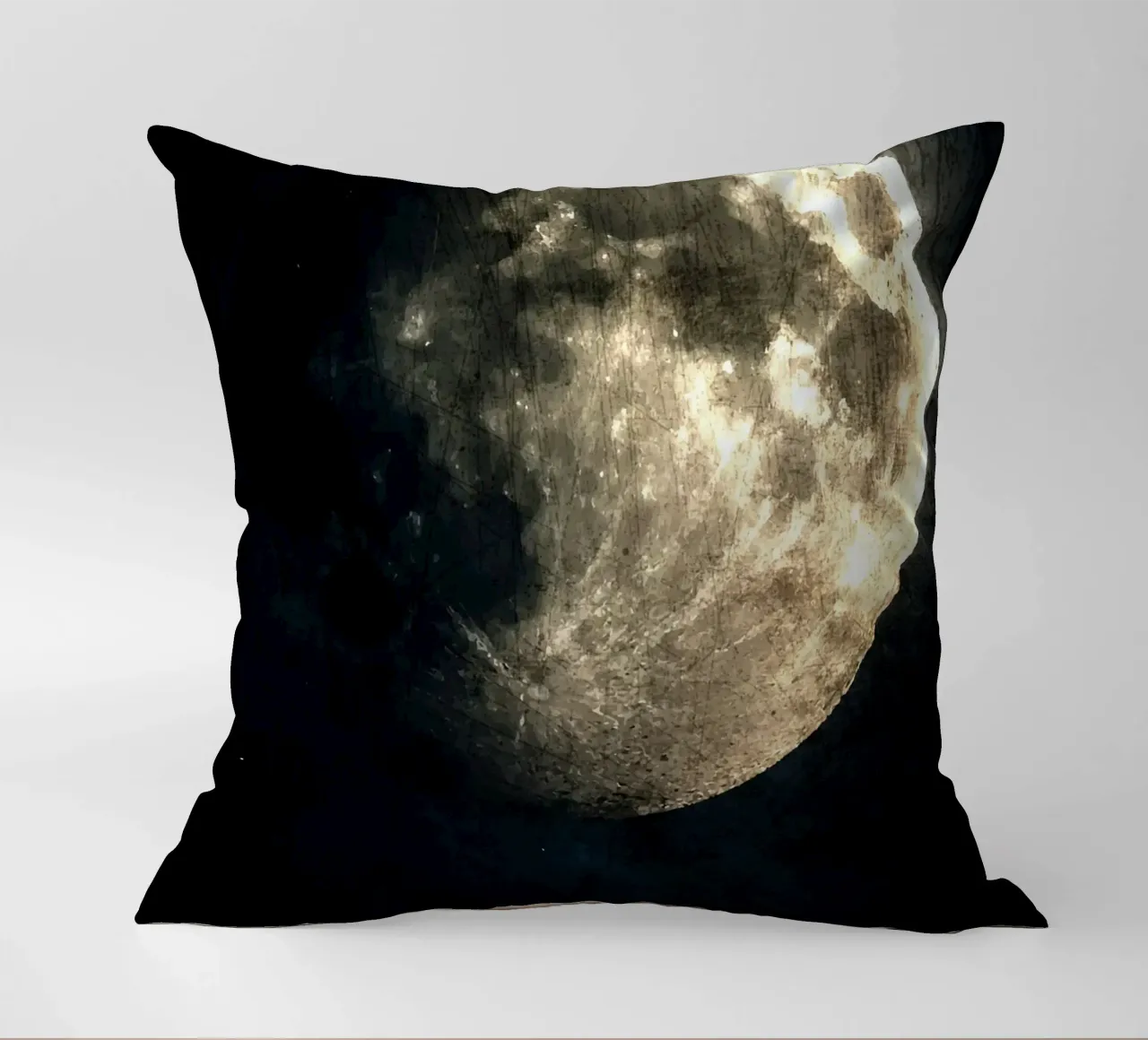 Luna nello spazio Nel sistema solare cuscino da Ashley Studio