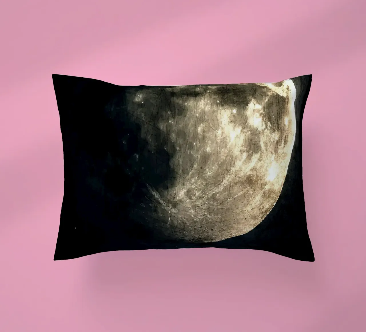 Luna nello spazio Nel sistema solare cuscino da Ashley Studio