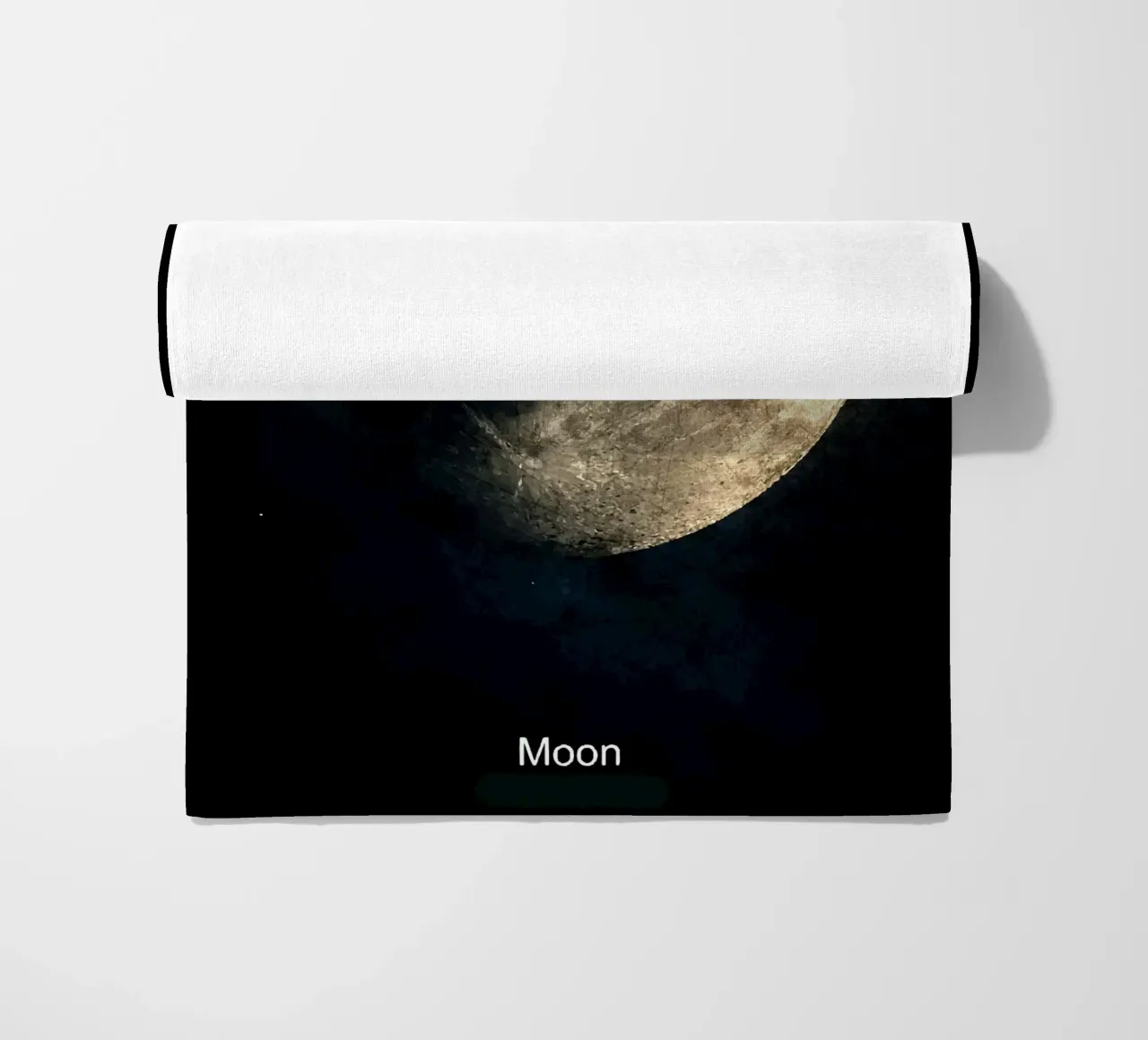 Luna nello spazio Nel sistema solare telo mare da Ashley Studio