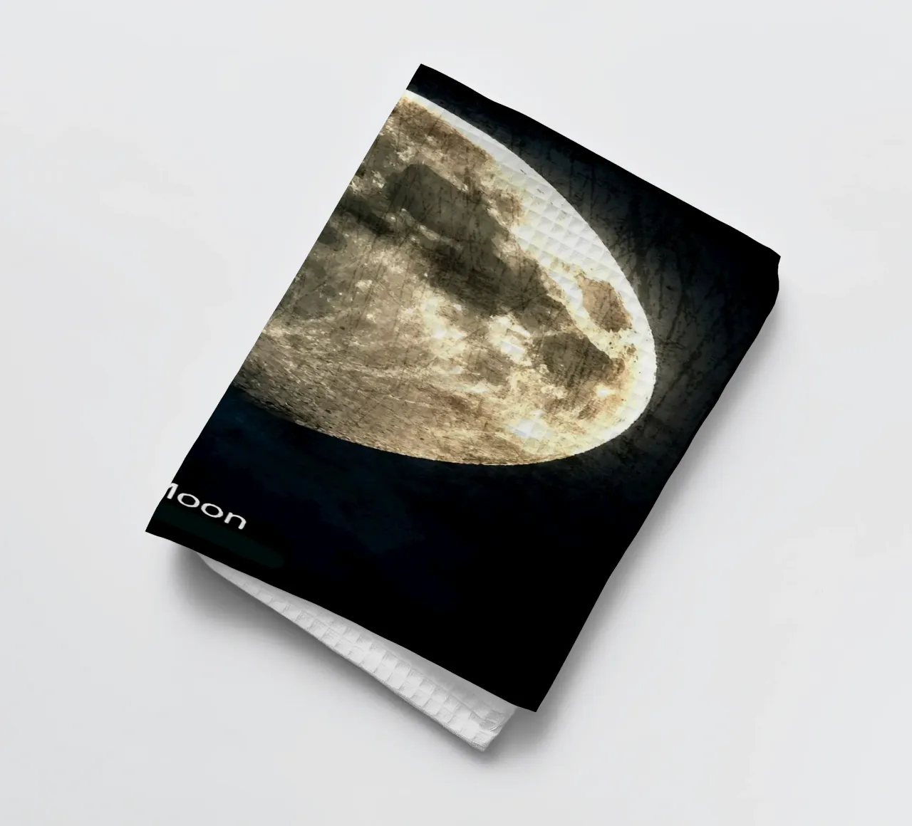Luna nello spazio Nel sistema solare canovaccio da cucina da Ashley Studio