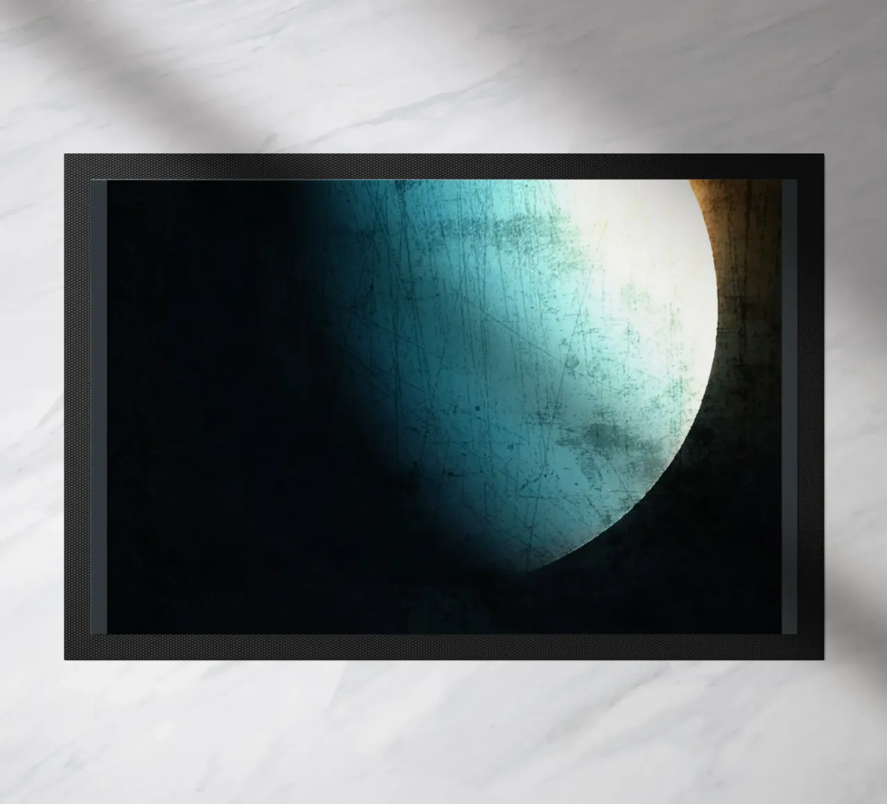 Uranus Planète Dans le système solaire paillasson de Ashley Studio