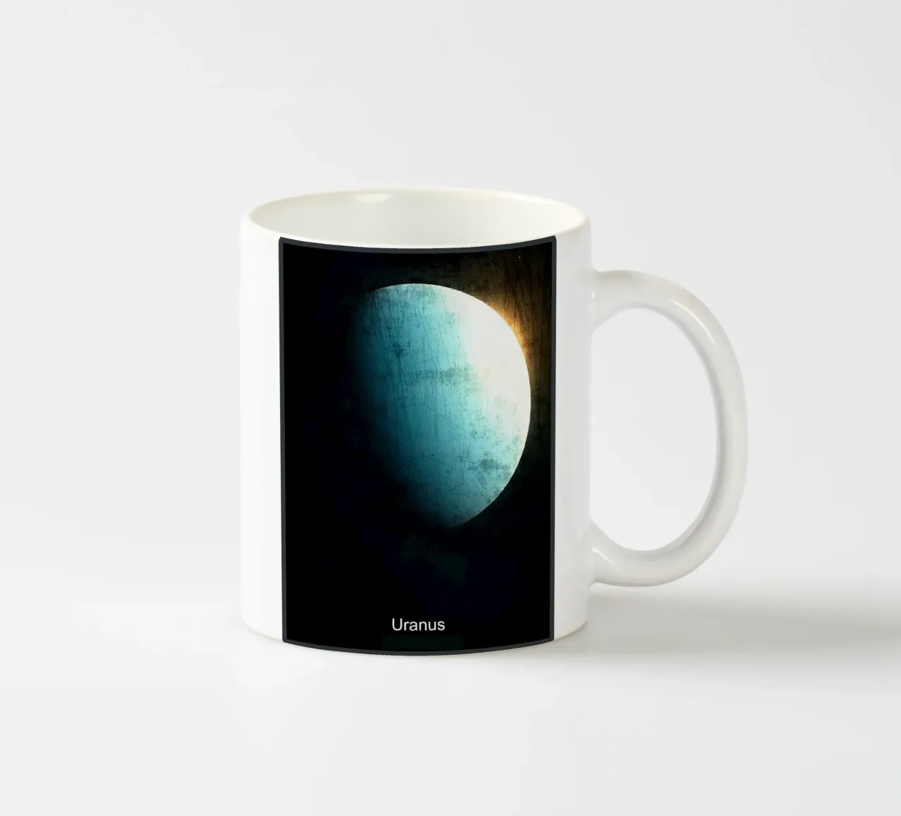 Urano Pianeta Nel sistema solare tazza in ceramica da Ashley Studio