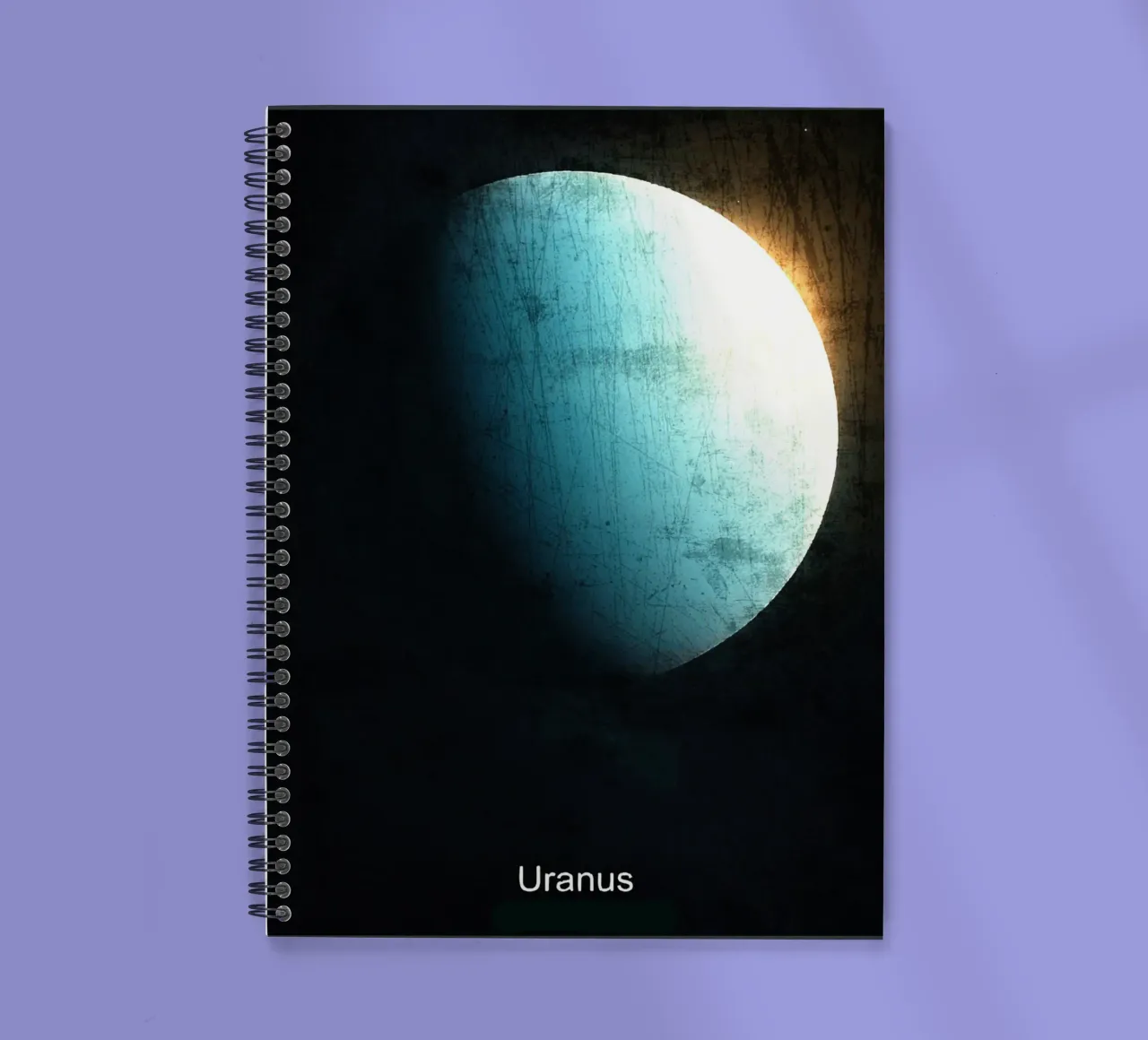 Urano Pianeta Nel sistema solare diario ad anelli da Ashley Studio