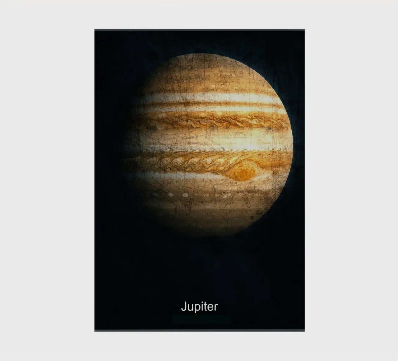 Jupiter Planet In the solar system notebook by Ashley Studio