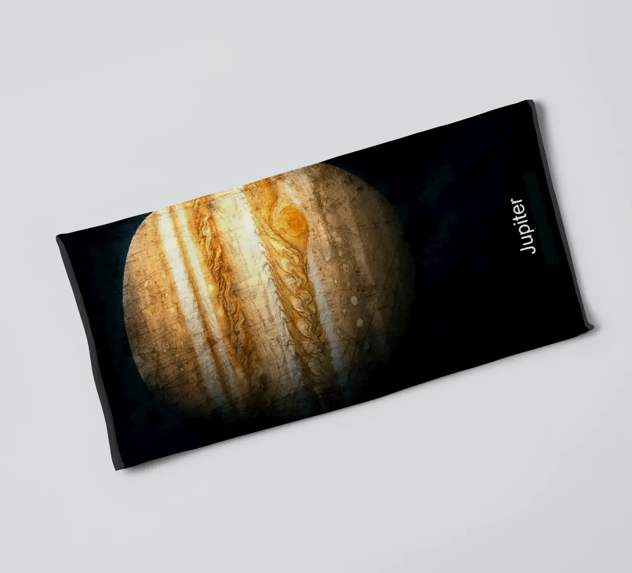 Jupiter Planeet In het zonnestelsel badhanddoek van Ashley Studio
