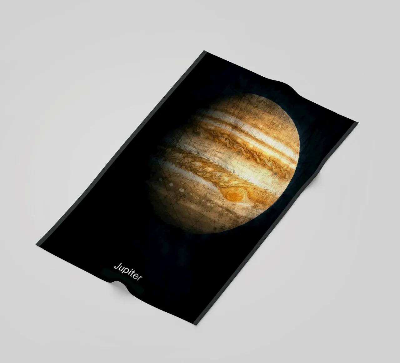Jupiter Planète Dans le système solaire serviette de plage de Ashley Studio