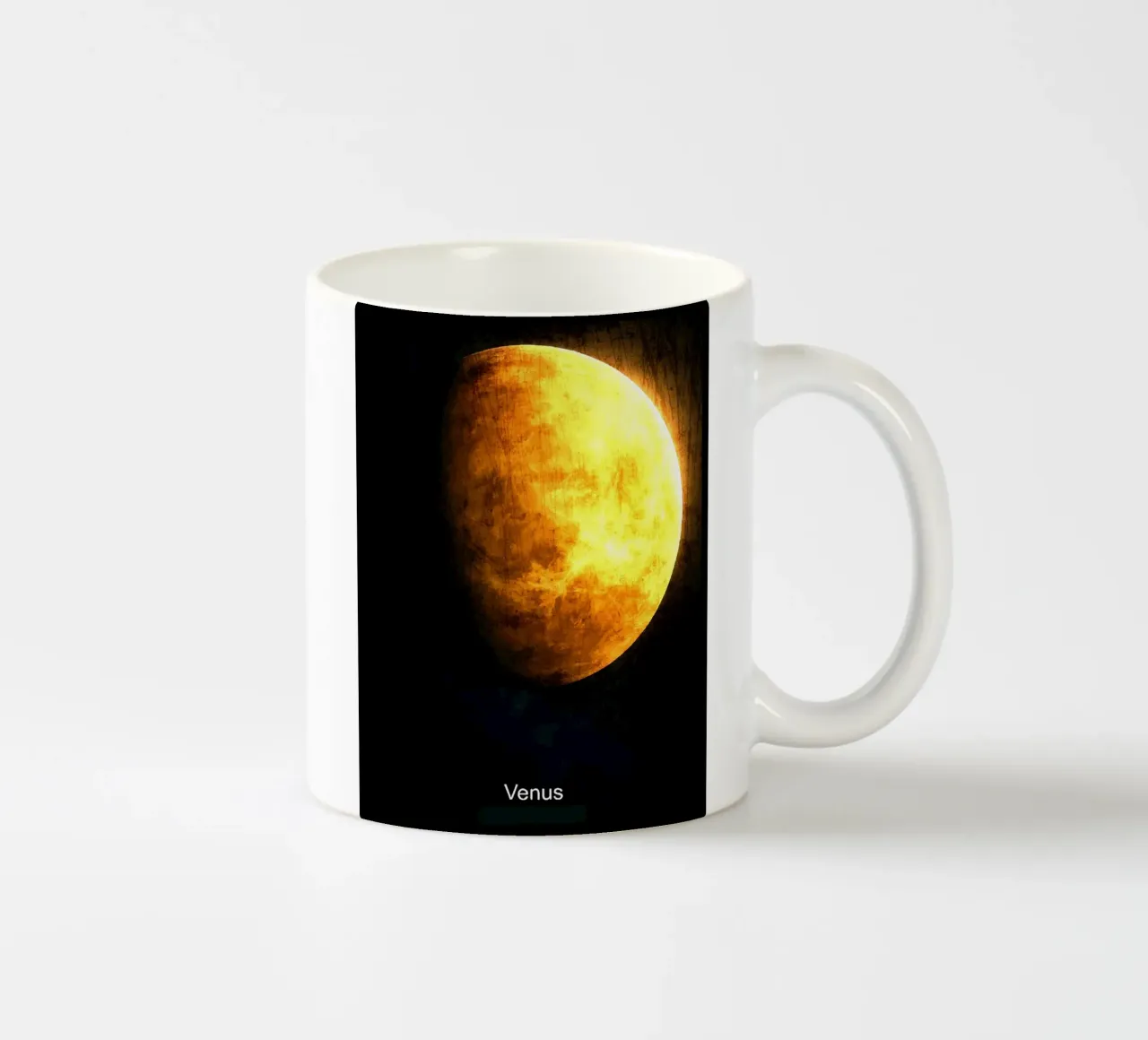 Pianeta Venere Nel sistema solare tazza in ceramica da Ashley Studio