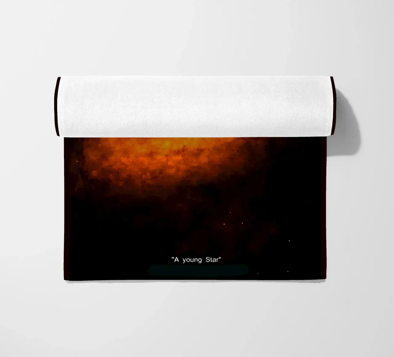 Giovane stella in nebulosa telo mare da Ashley Studio