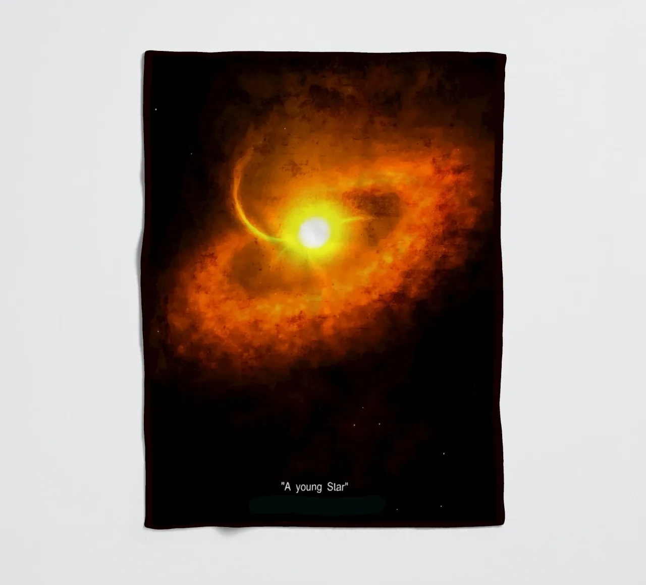 Giovane stella in nebulosa coperta in pile da Ashley Studio