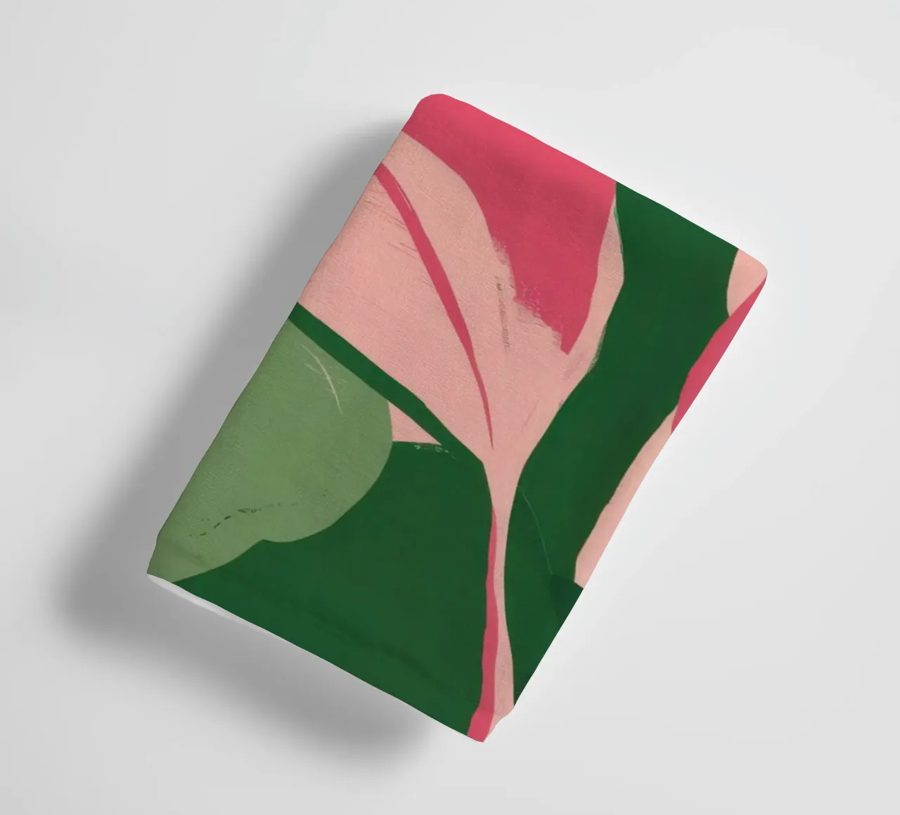 Danse de la feuille rose serviette de bain de Lunar Valentina