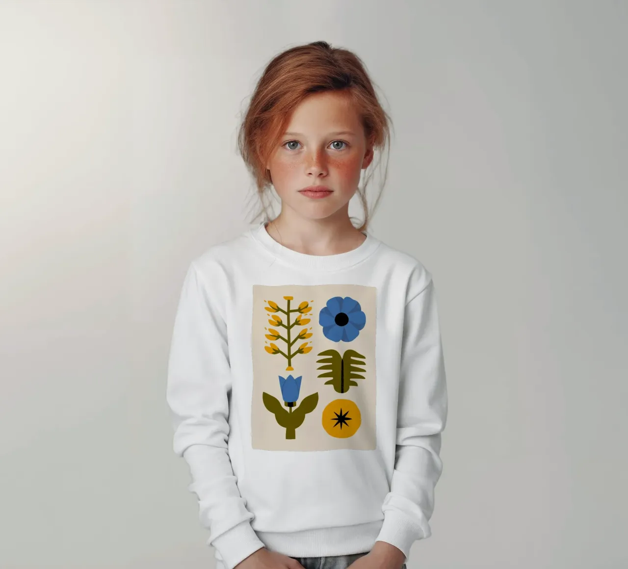 Botanica popolare semplice felpa bambino da Frosh Pallete